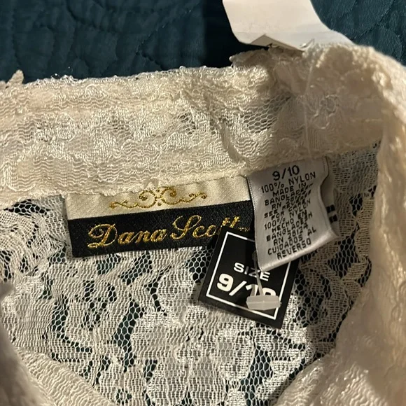 Vintage Dana Scott Lace Dress - Picture 7 of 11